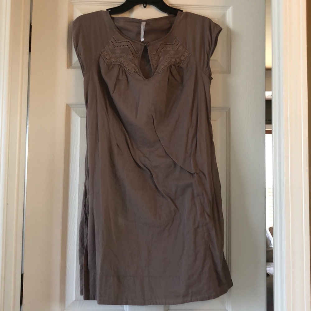 Plum colored dress